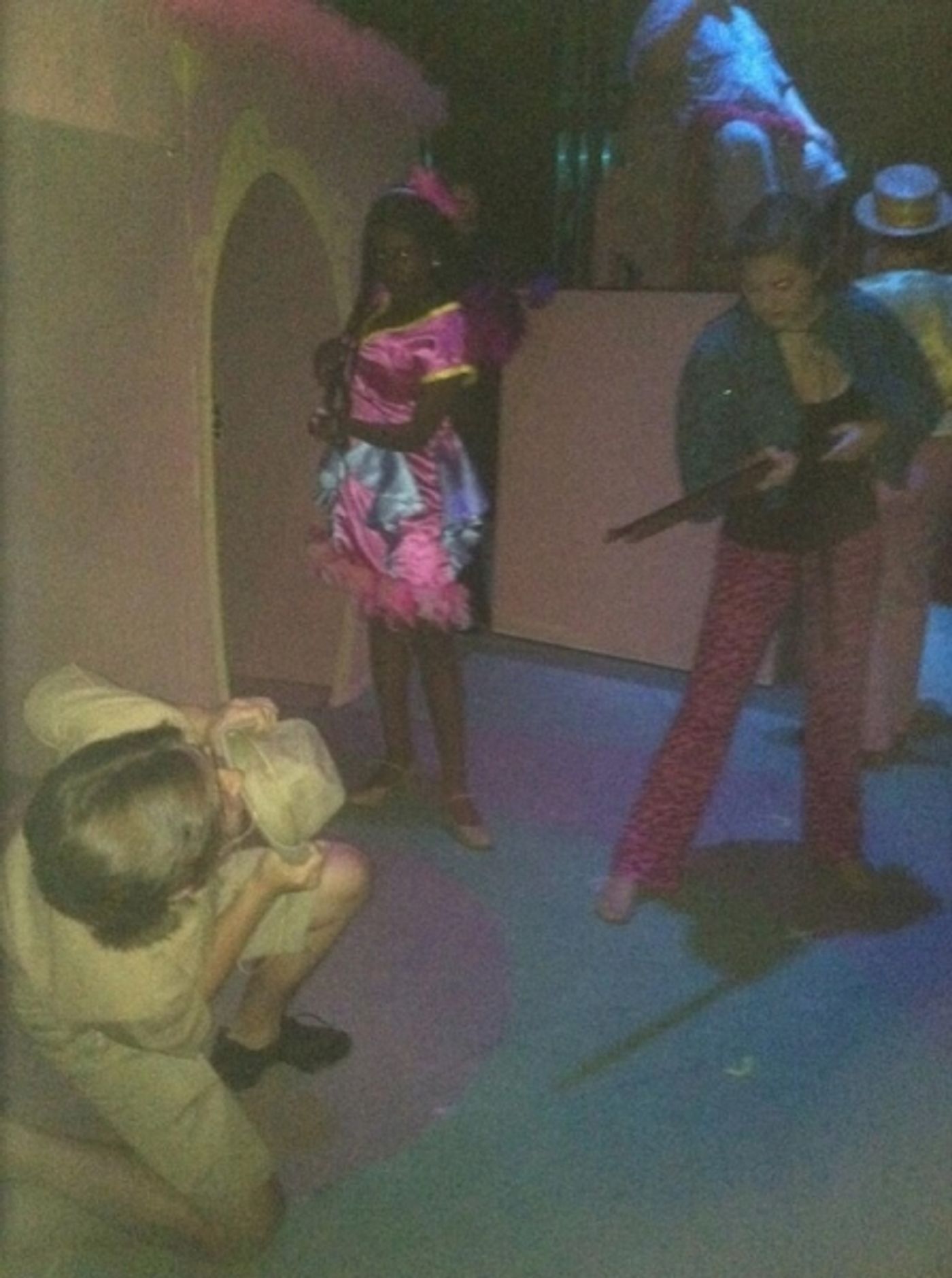 Photo Flash: Saturday Intermission Pics, Dec 7 - EVITA Tour Stacks a Game-Day Pyramid, KINKY BOOTS Celebrates GRAMMY Nom and More!  Image