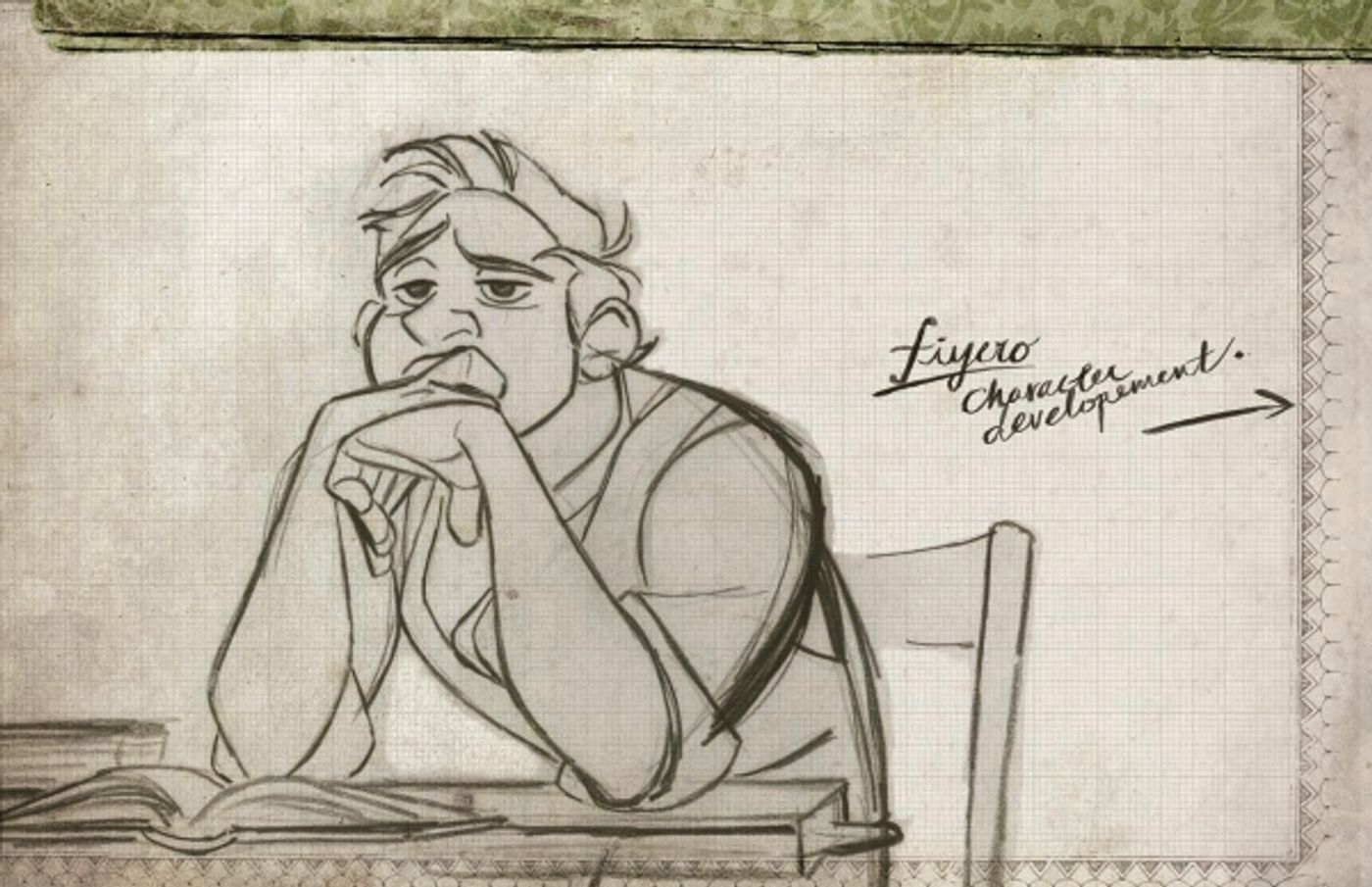 Photo Flash: WICKED As An Animated Film? Disney Artist Imagines Cartoon Elphaba, Glinda and More!  Image