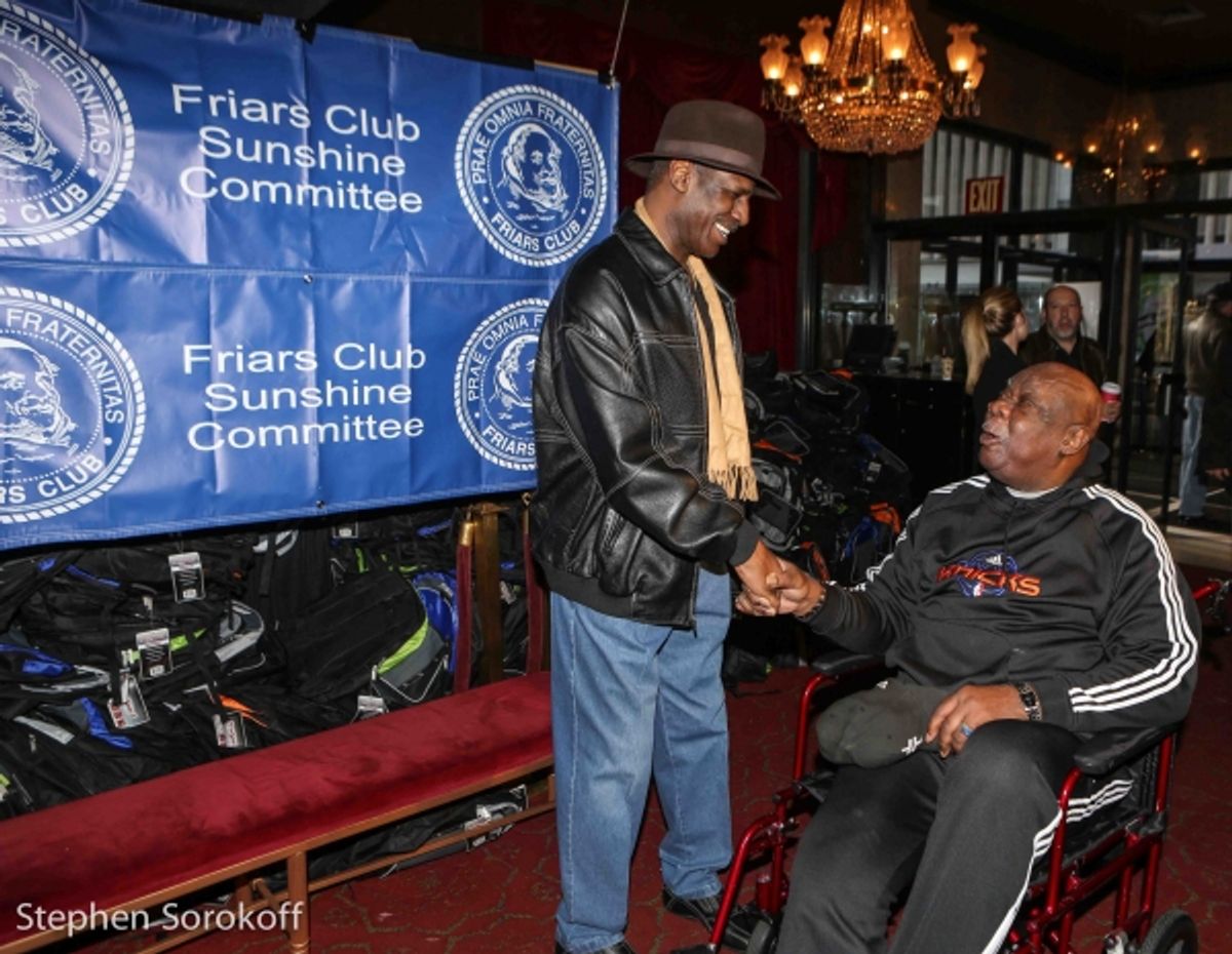 Michael Spinks, Boxing Champion & Cal Ramsey, NY Knicks at 