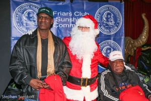 Michael Spinks, Santa, Cal Ramsey Photo