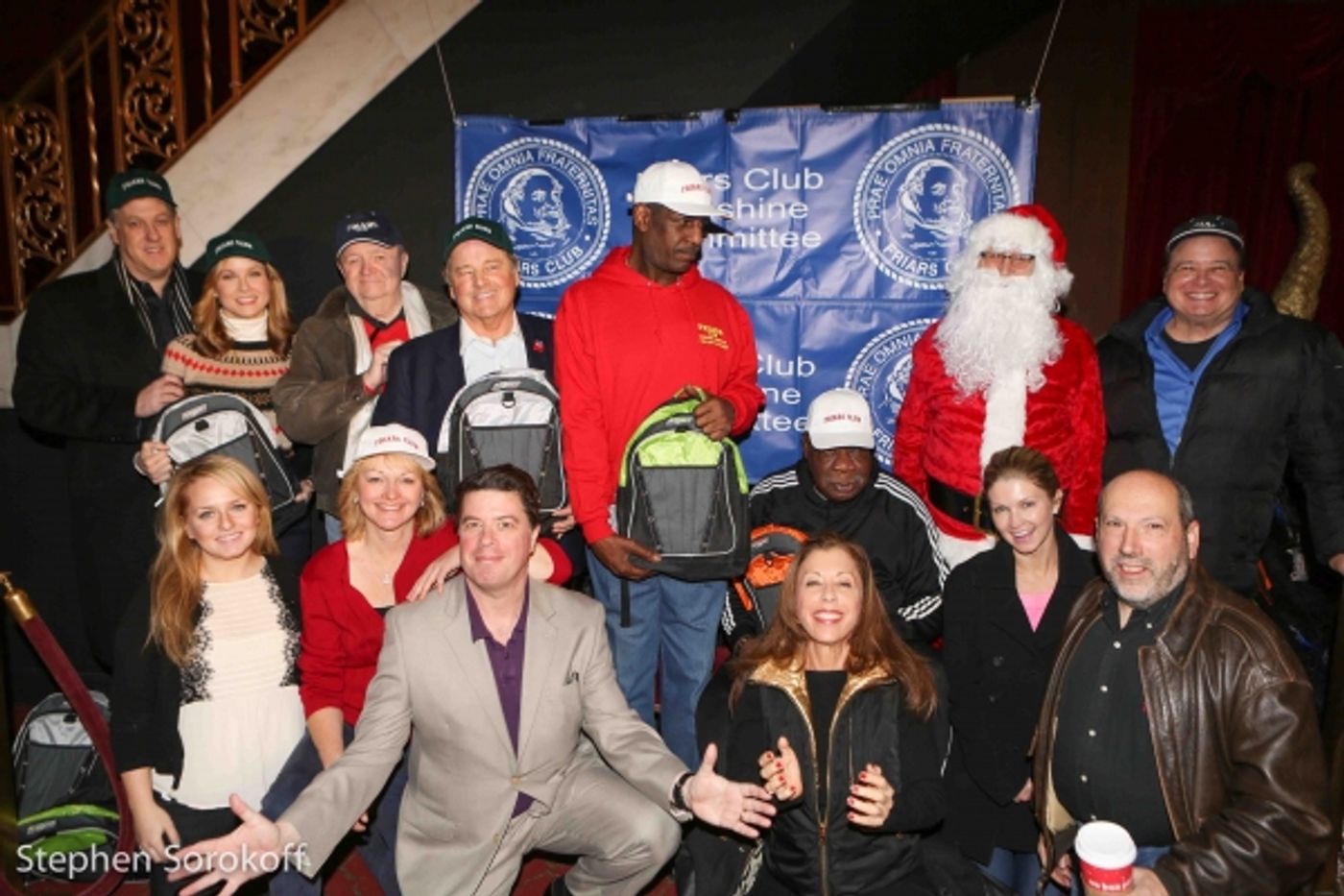 Photo Coverage: Friars Club Hosts Holiday Party for NYC Underprivileged Children Photo Coverage: Friars Club Hosts Holiday Party for NYC Underprivileged Children Image