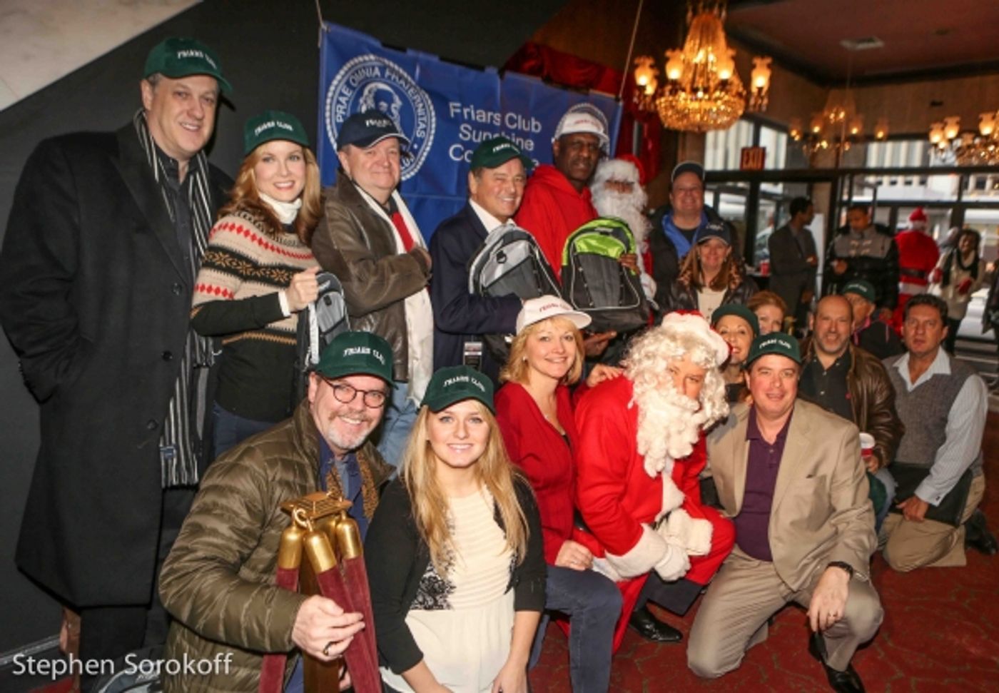 Photo Coverage: Friars Club Hosts Holiday Party for NYC Underprivileged Children Photo Coverage: Friars Club Hosts Holiday Party for NYC Underprivileged Children Image