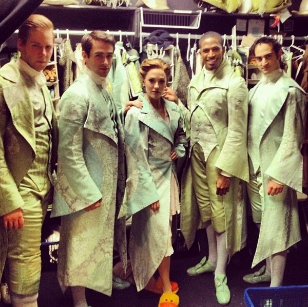 Photo Flash: Saturday Intermission Pics - Dec. 7 - Part 2 - Laura Osnes is 'One of the Guys' at CINDERELLA; Plus La Jolla's SIDE SHOW, 'PHANTOM' & EVITA Tours! — photo 1 of 16
