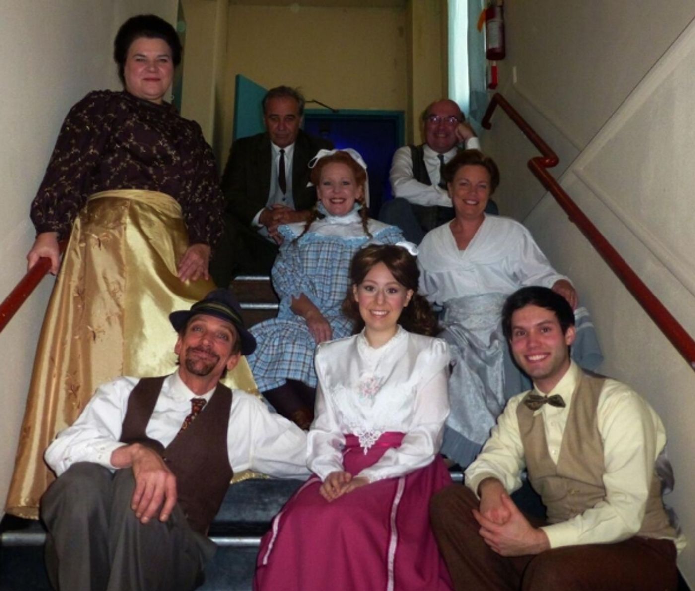 Photo Flash: Saturday Intermission Pics - Dec. 7 - Part 2 - Laura Osnes is 'One of the Guys' at CINDERELLA; Plus La Jolla's SIDE SHOW, 'PHANTOM' & EVITA Tours!  Image