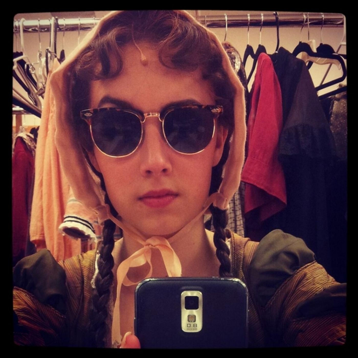 Photo Flash: Saturday Intermission Pics - Dec. 7 - Part 2 - Laura Osnes is 'One of the Guys' at CINDERELLA; Plus La Jolla's SIDE SHOW, 'PHANTOM' & EVITA Tours!  Image