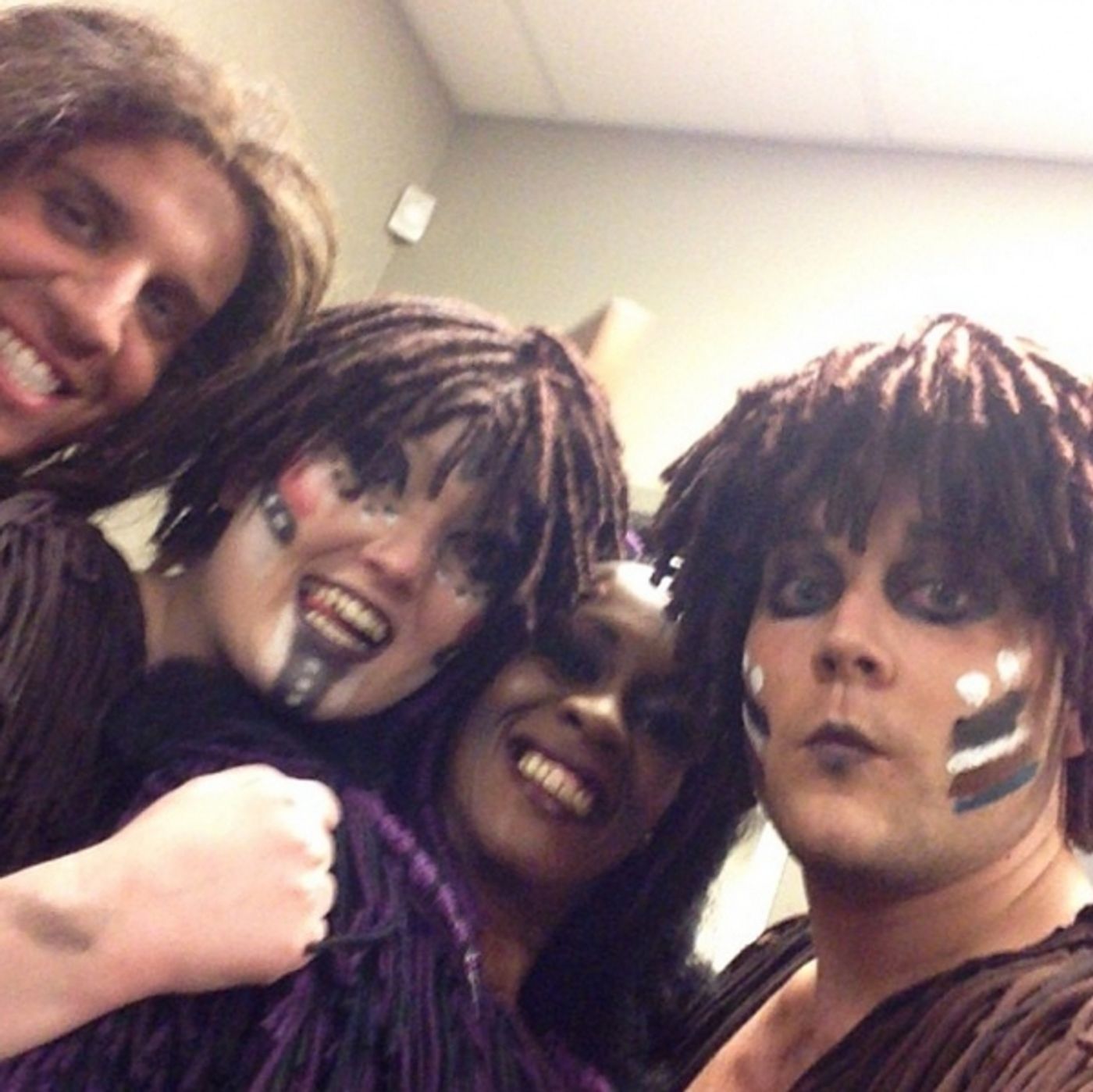 Photo Flash: Saturday Intermission Pics - Dec. 7 - Part 2 - Laura Osnes is 'One of the Guys' at CINDERELLA; Plus La Jolla's SIDE SHOW, 'PHANTOM' & EVITA Tours!  Image