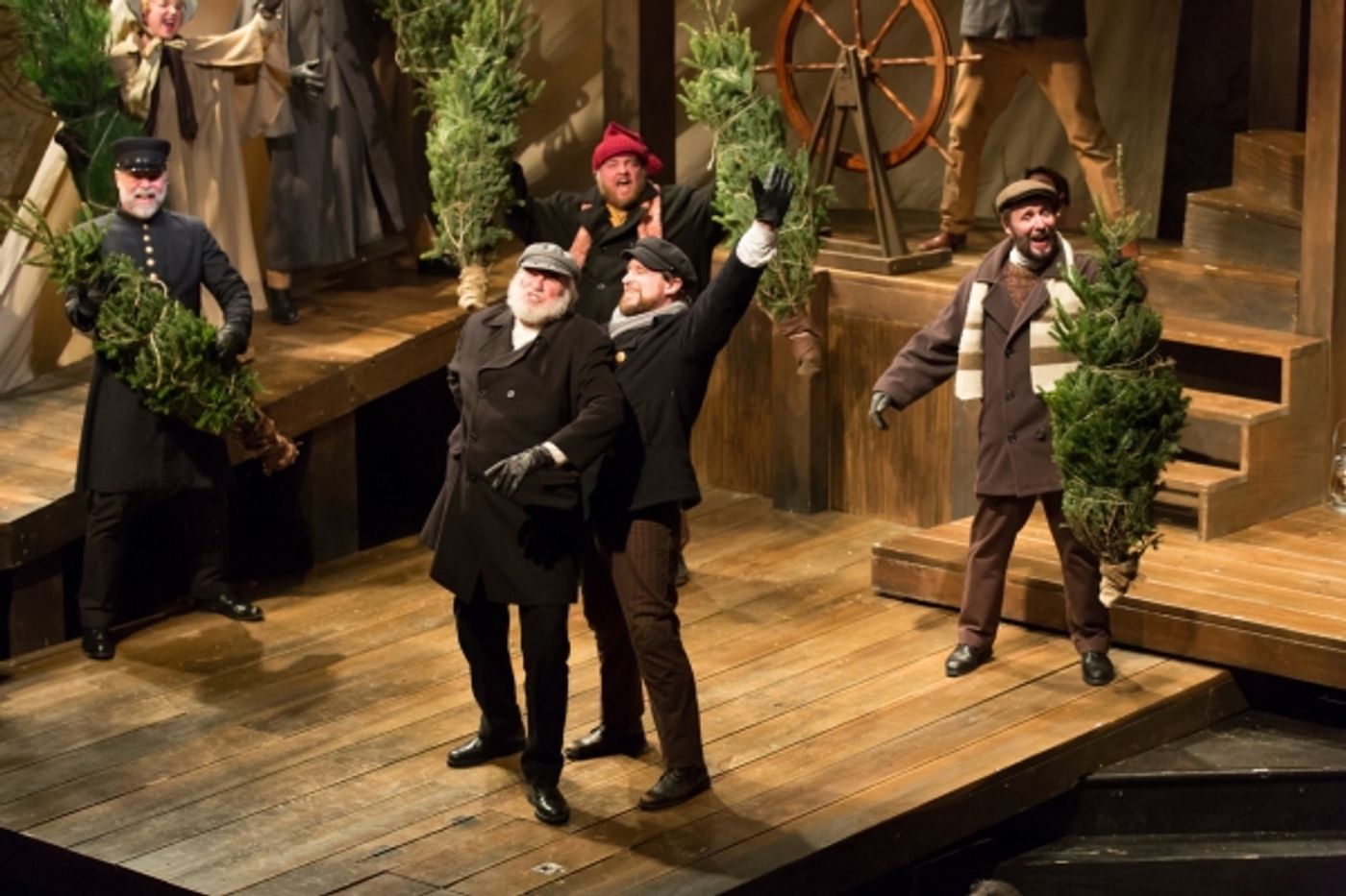 Photo Flash: First Look at Mercury Theater's THE CHRISTMAS SCHOONER Photo Flash: First Look at Mercury Theater's THE CHRISTMAS SCHOONER Image