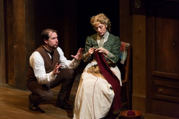 Karl Hamilton (Peter Stossel) and Cory Goodrich (Alma Stossel)  Photo