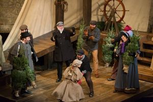 Sage Harper (Mary Claire Daugherty) and Karl Hamilton (Peter Stossel) @ BroadwayWorld Sage Harper (Mary Claire Daugherty) and Karl Hamilton (Peter Stossel) Photo