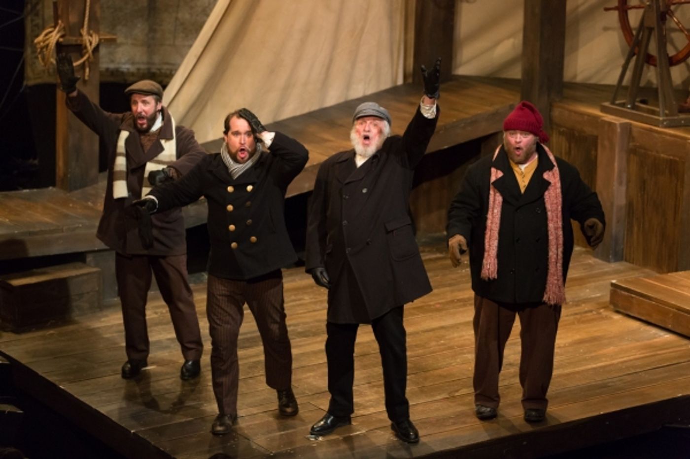 Photo Flash: First Look at Mercury Theater's THE CHRISTMAS SCHOONER Photo Flash: First Look at Mercury Theater's THE CHRISTMAS SCHOONER Image