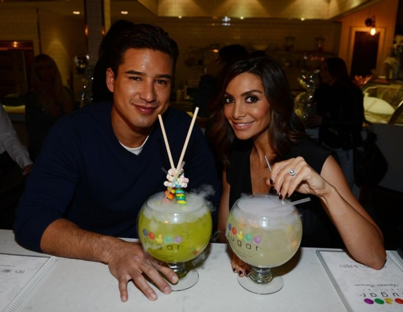 Photo Flash: Mario Lopez & Bella Twins Host Sugar Factory American Brasserie's Town Square Las Vegas Grand Opening  Image