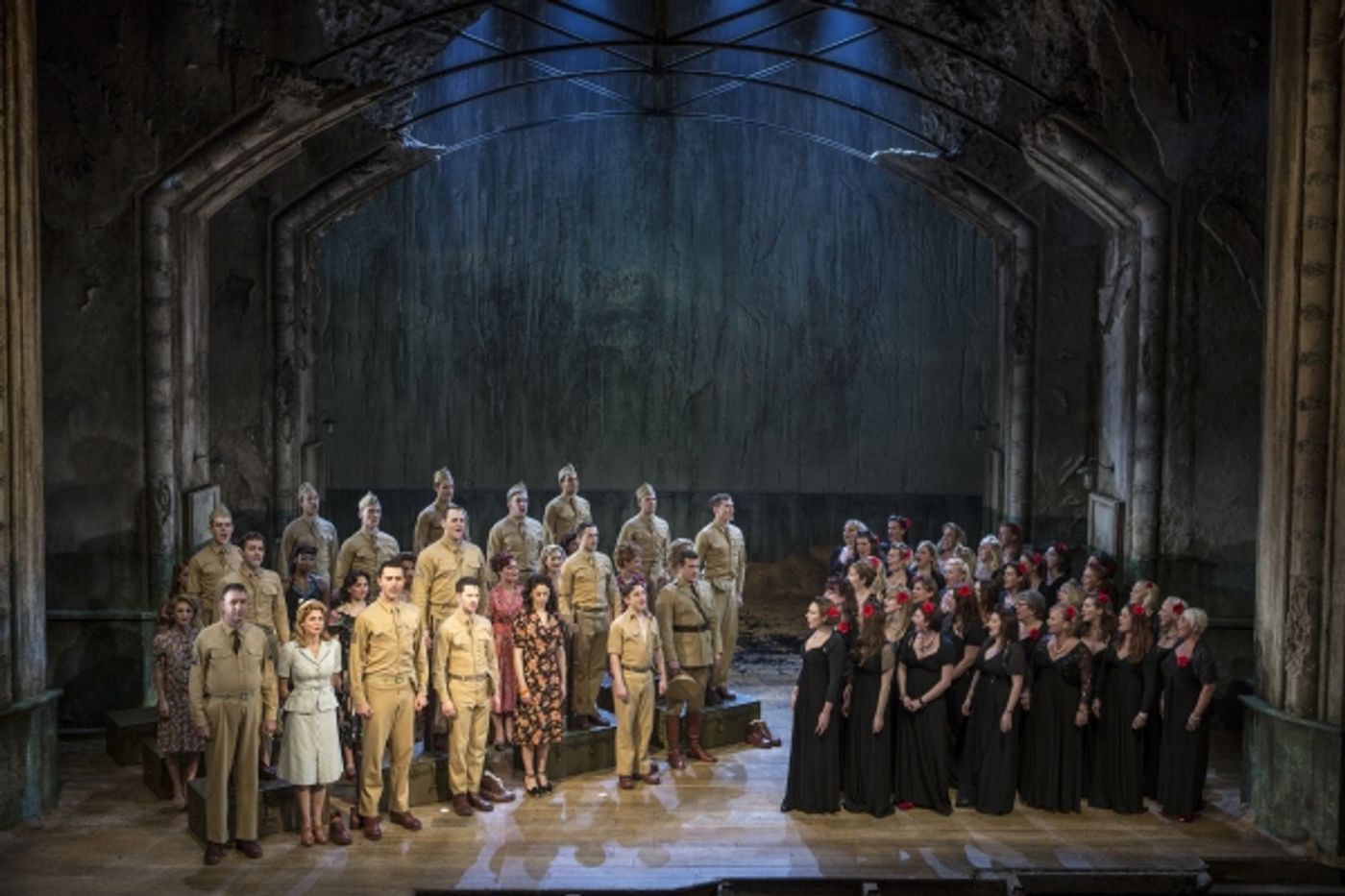 Photo Coverage: Military Wives Sing With Cast Of FROM HERE TO ETERNITY Photo Coverage: Military Wives Sing With Cast Of FROM HERE TO ETERNITY Image