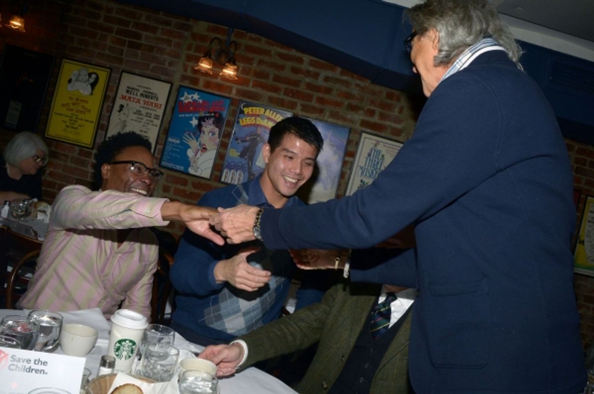 Billy Porter, Telly Leung, Tommy Tune at 