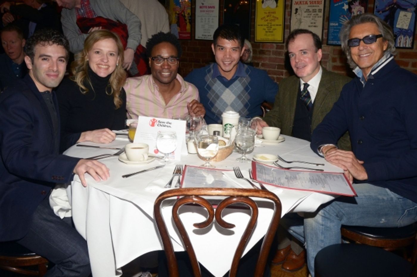 Photo Flash: Billy Porter, Tommy Tune & More Dine at Joe Allen for SAVE THE CHILDREN  Image