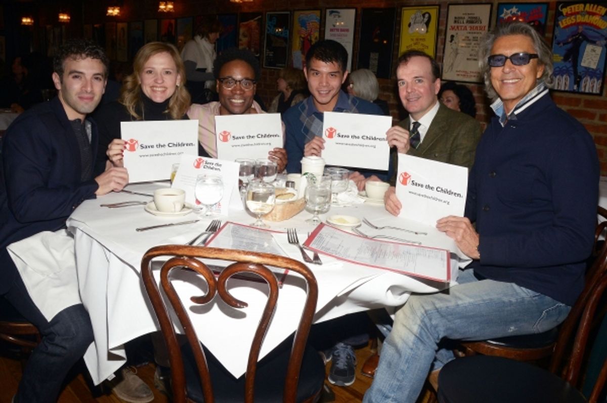 Jarrod Spector, Anika Larsen, Billy Porter, Telly Leung, Jefferson Mays, Tommy Tune at 