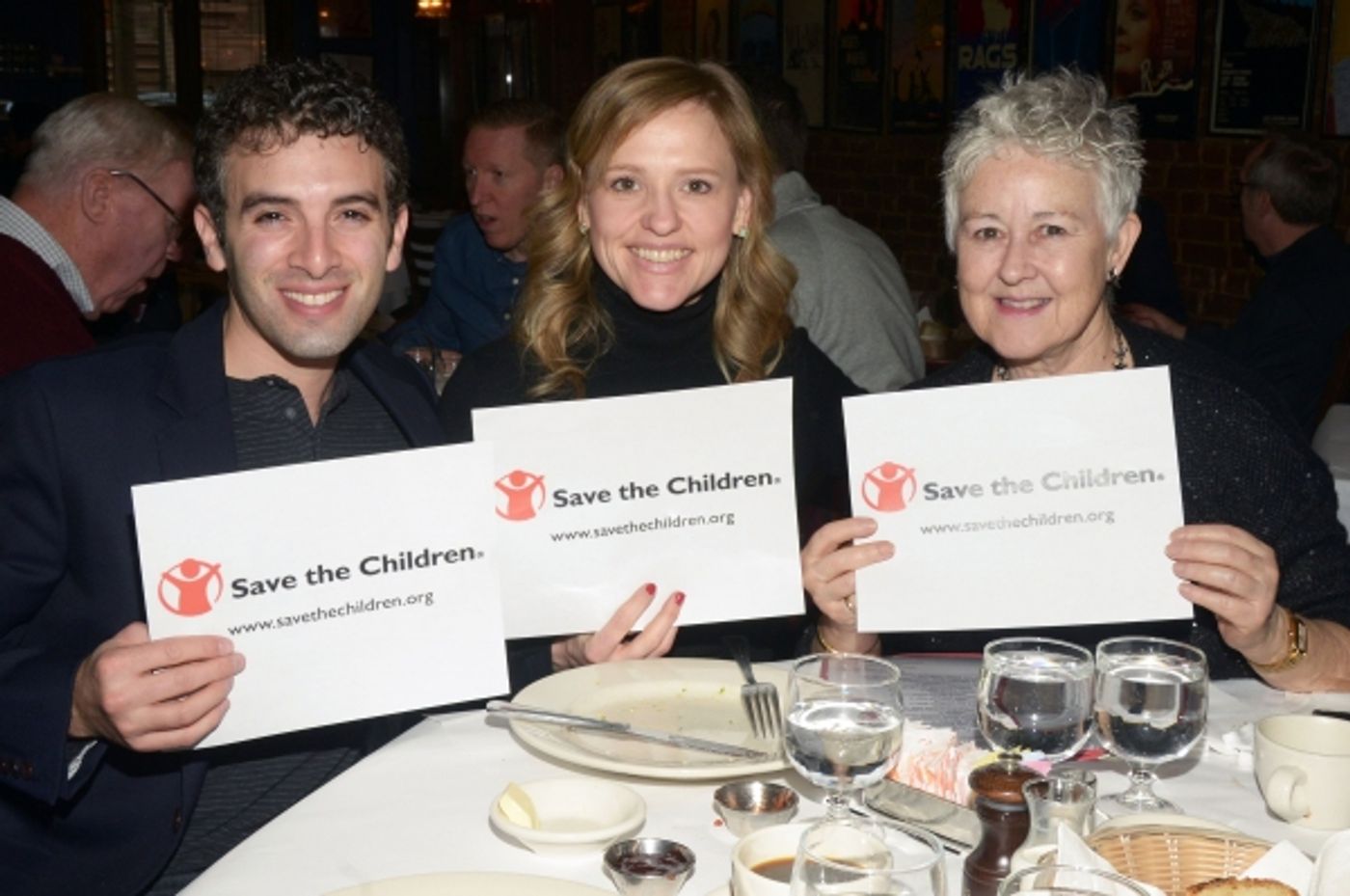 Photo Flash: Billy Porter, Tommy Tune & More Dine at Joe Allen for SAVE THE CHILDREN  Image