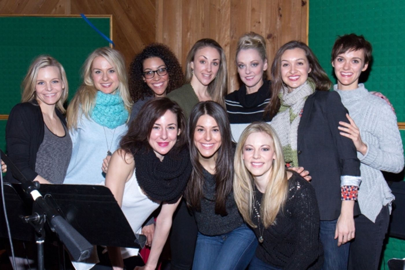 Photo Coverage: In the Recording Studio with Norbert Leo Butz, Kate Baldwin & the Cast of BIG FISH  Image