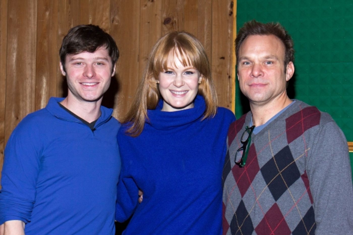 Photo Coverage: In the Recording Studio with Norbert Leo Butz, Kate Baldwin & the Cast of BIG FISH  Image