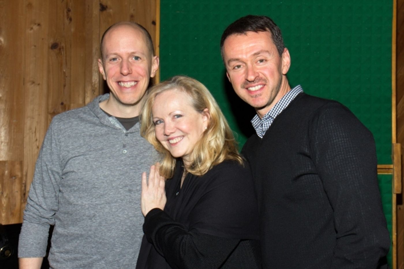 Photo Coverage: In the Recording Studio with Norbert Leo Butz, Kate Baldwin & the Cast of BIG FISH  Image