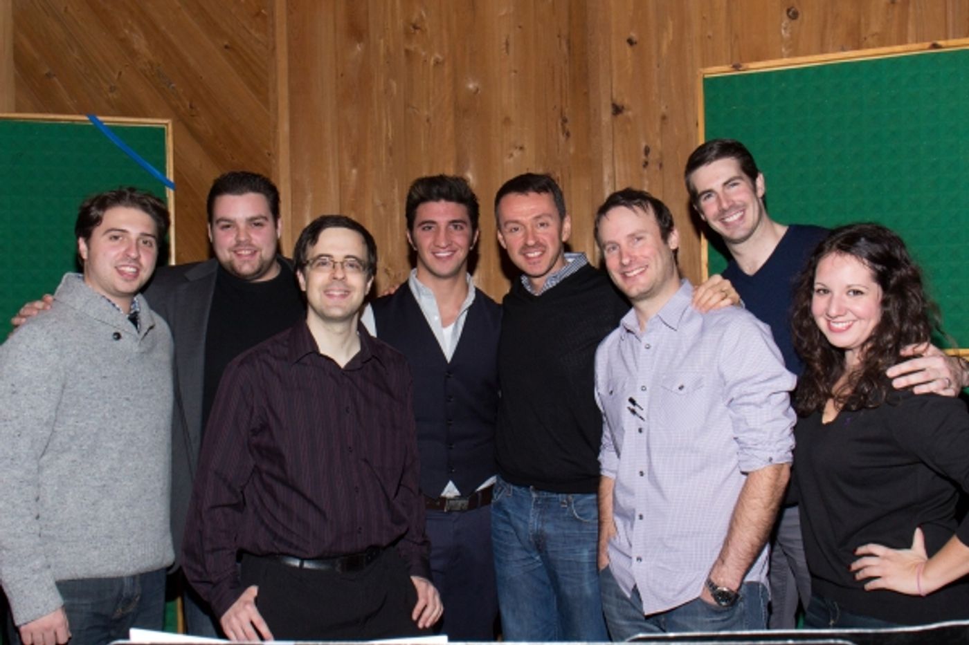 Photo Coverage: In the Recording Studio with Norbert Leo Butz, Kate Baldwin & the Cast of BIG FISH  Image