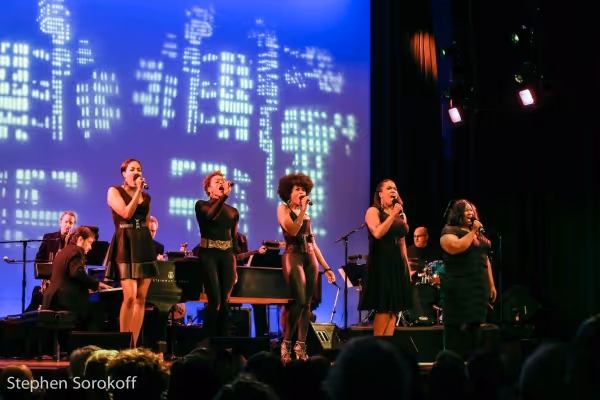  Cast of A Night With Janis Joplin, Taprena, Augustine, De''Adre Aziza, Allison Black Photo