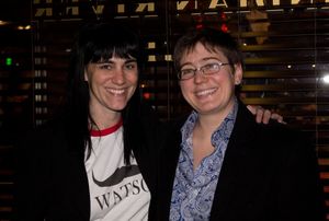 Leigh Silverman and Madeline George Photo