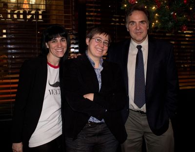 Leigh Silverman, Madeline George and Tim Sanford Photo