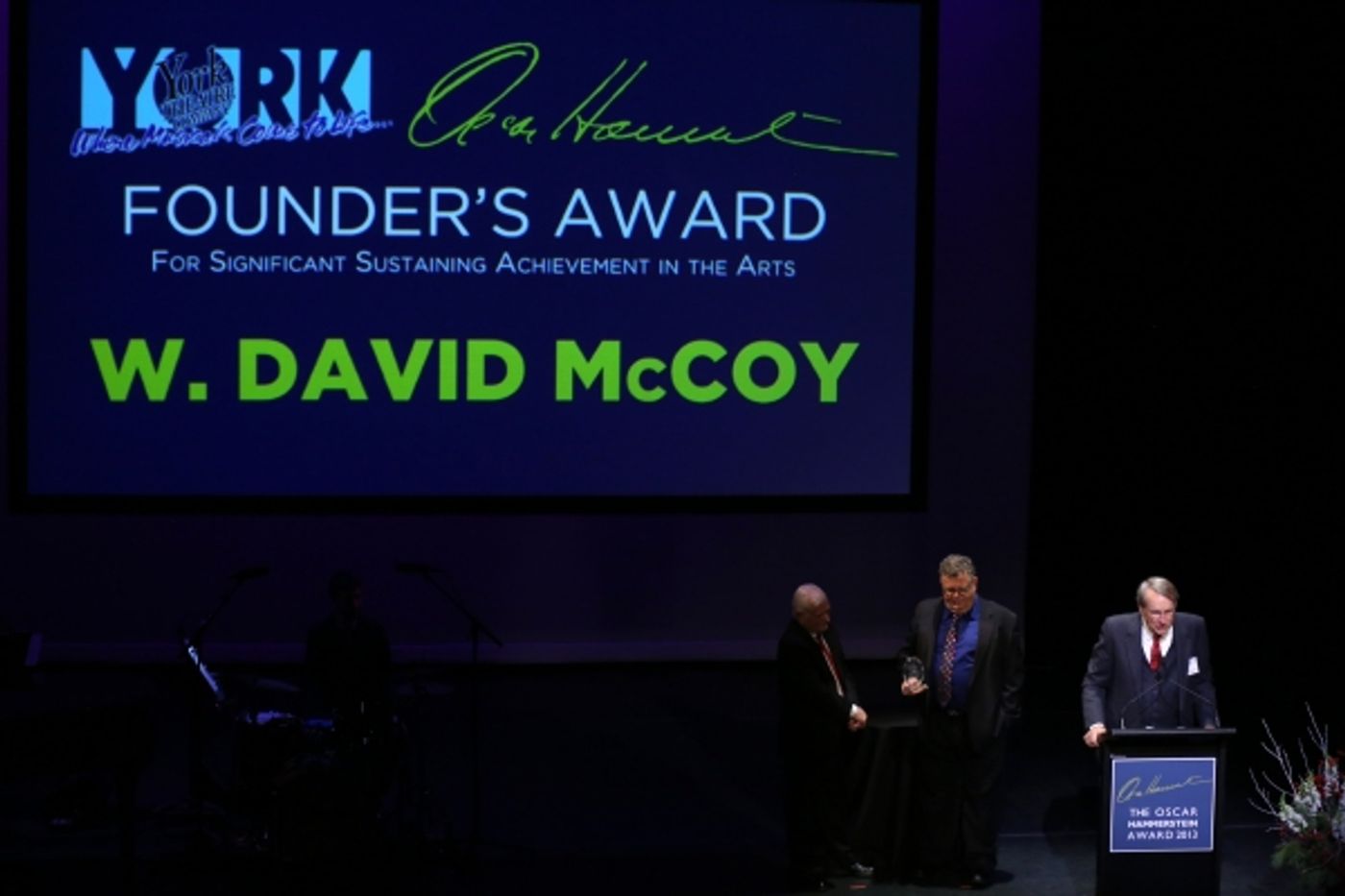 Photo Coverage: Sierra Boggess, Norm Lewis, Zachary Levi & More Tribute Alan Menken at Oscar Hammerstein Awards!  Image