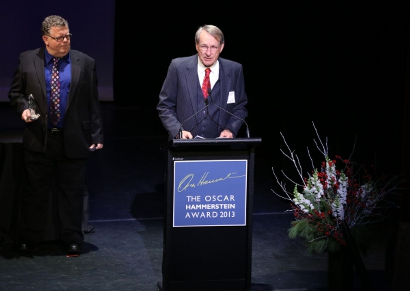 Photo Coverage: Sierra Boggess, Norm Lewis, Zachary Levi & More Tribute Alan Menken at Oscar Hammerstein Awards!  Image