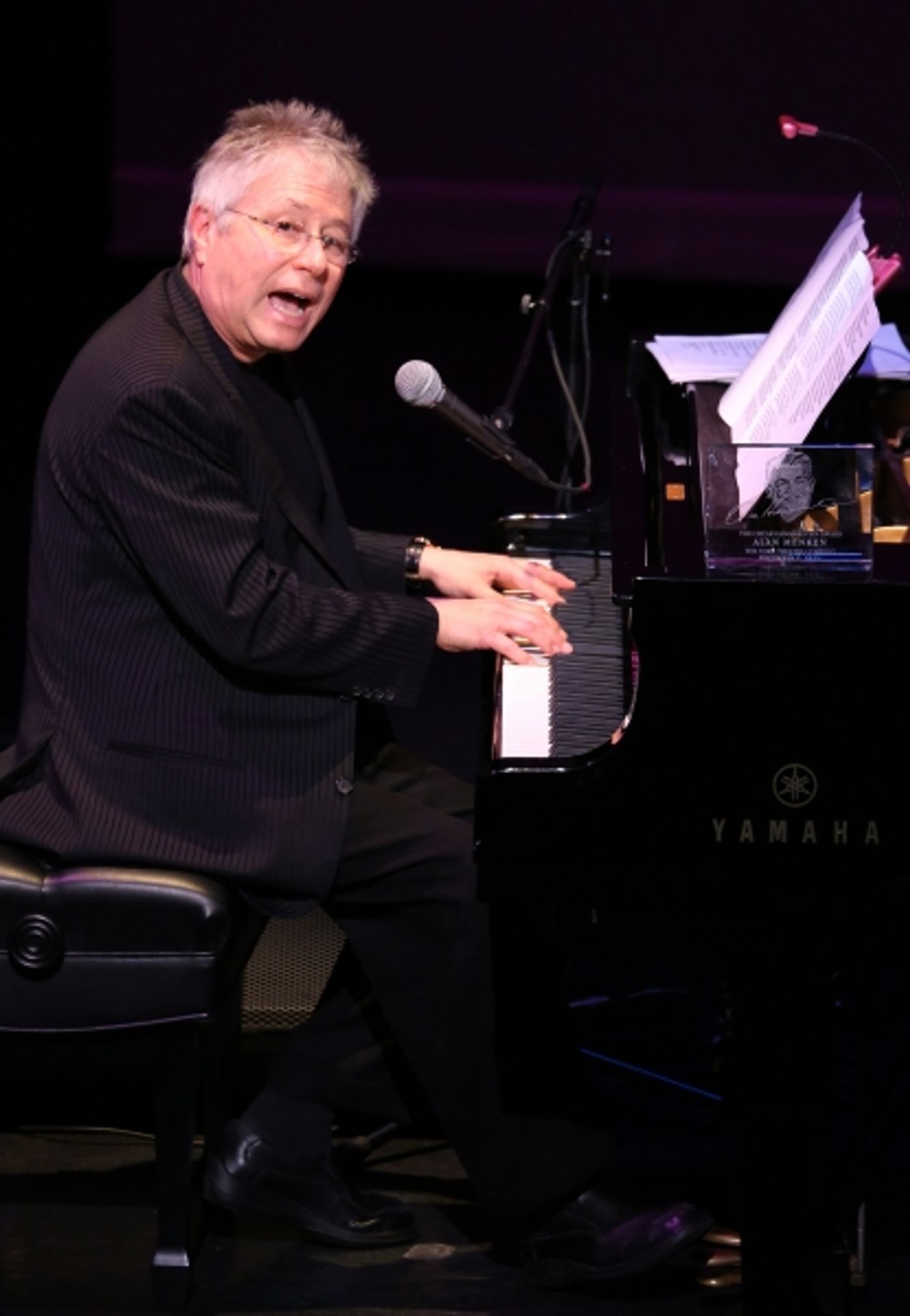 Photo Coverage: Sierra Boggess, Norm Lewis, Zachary Levi & More Tribute Alan Menken at Oscar Hammerstein Awards!  Image