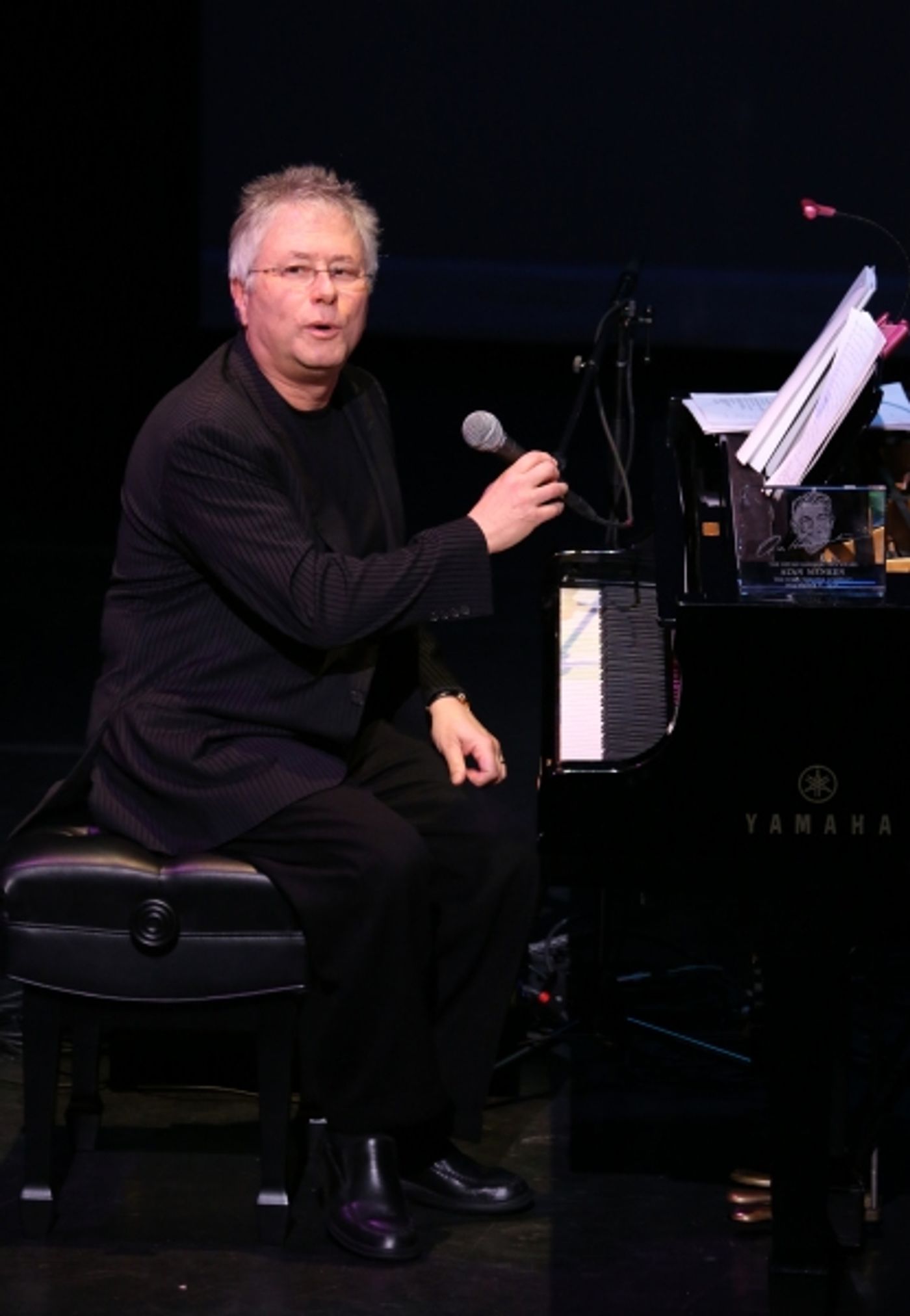 Photo Coverage: Sierra Boggess, Norm Lewis, Zachary Levi & More Tribute Alan Menken at Oscar Hammerstein Awards!  Image