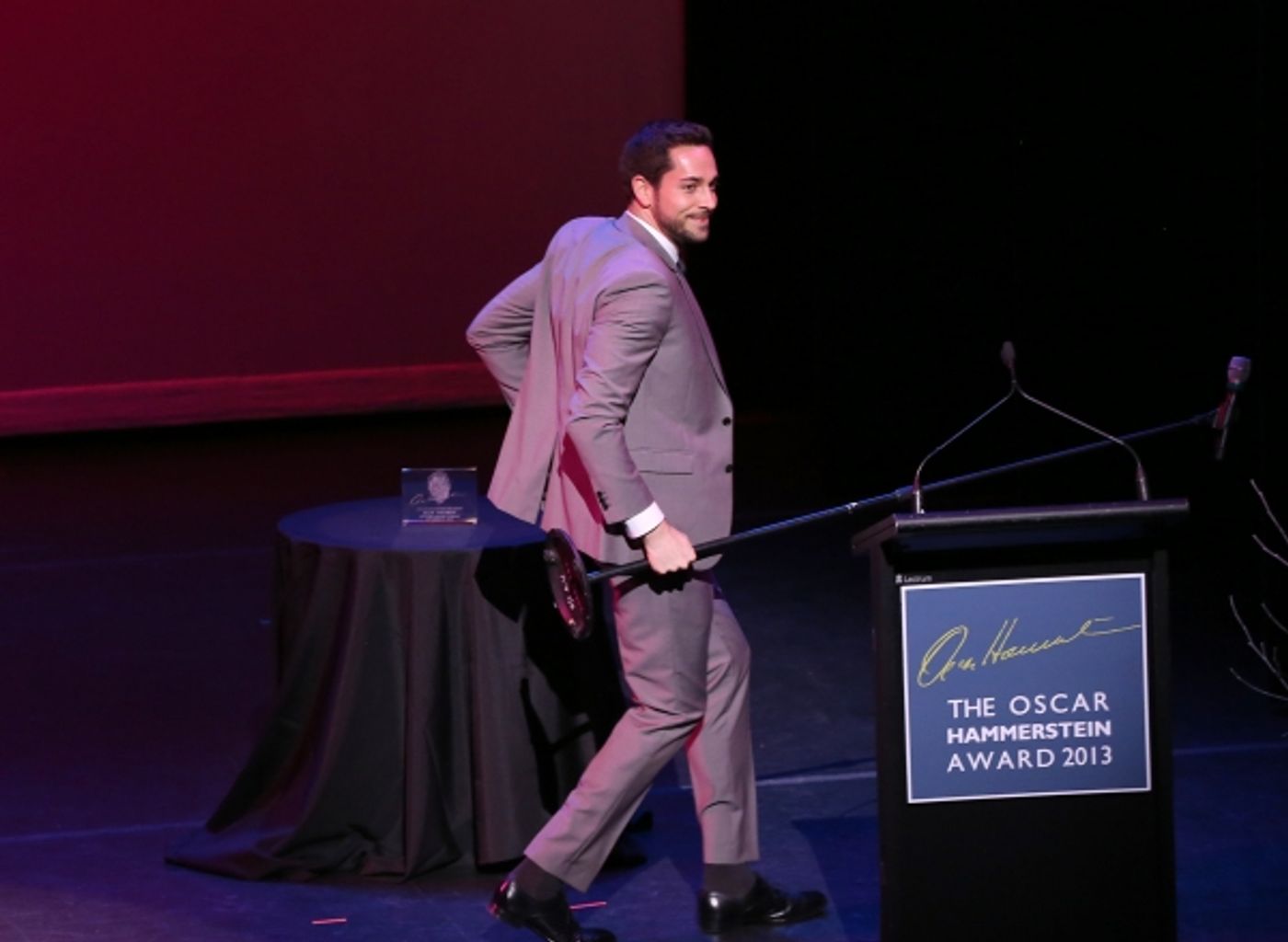 Photo Coverage: Sierra Boggess, Norm Lewis, Zachary Levi & More Tribute Alan Menken at Oscar Hammerstein Awards!  Image