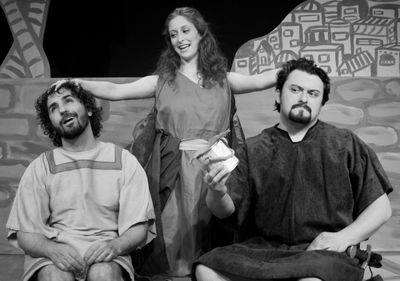 PATRICK PIZZOLORUSSO, MEGAN SASS and KIRK GOSTKOWSKI  Photo