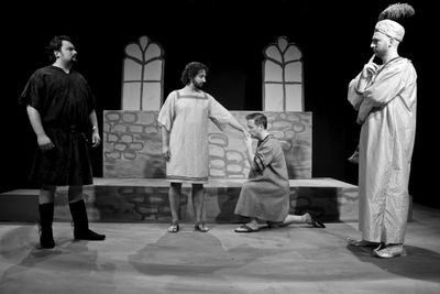 KIRK GOSTKOWSKI, PATRICK PIZZOLORUSSO, STEVEN BIDWELL, and NICHOLAS ALEXIY MORAN Photo