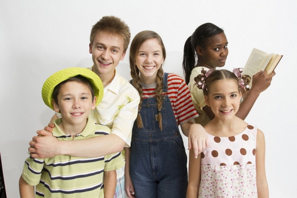 Danny Phillips (Stevie), Riley Costello (Dunlap Dewberry), Julia Nightingale Landfair (Opal), Imari Hardon (Amanda) and Sydni Whitfield (Sweetie Pie) at 