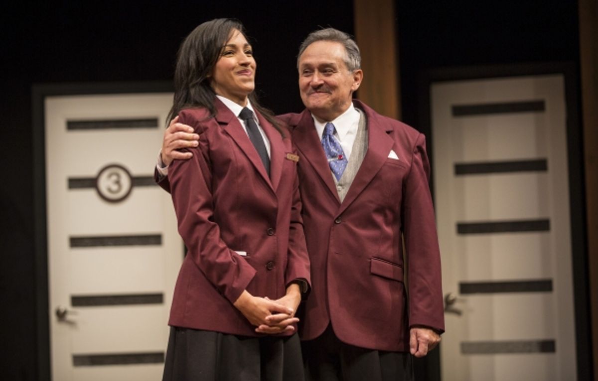 Tawny Newsome (Ella) and Ricardo Gutierrez (Jeffrey) at 