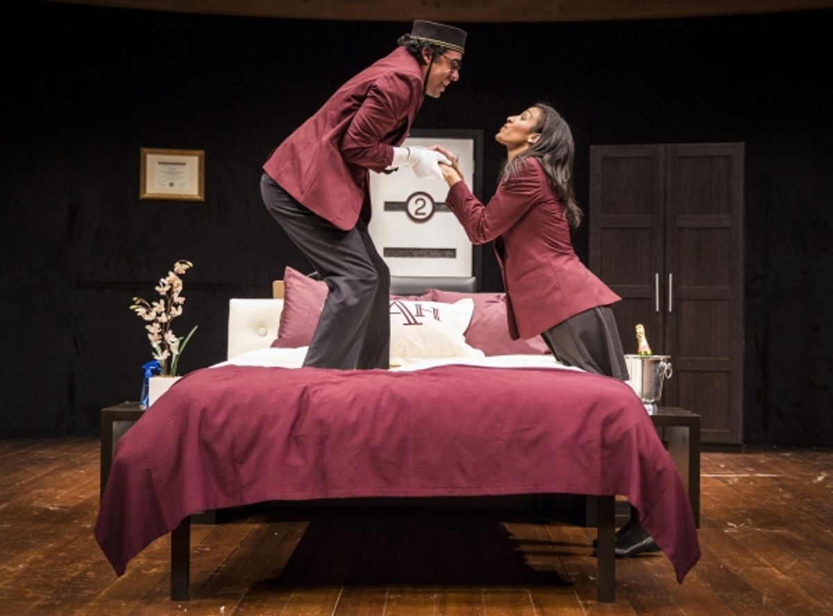 Gabriel Ruiz (Harvey) and Tawny Newsome (Ella)  at 