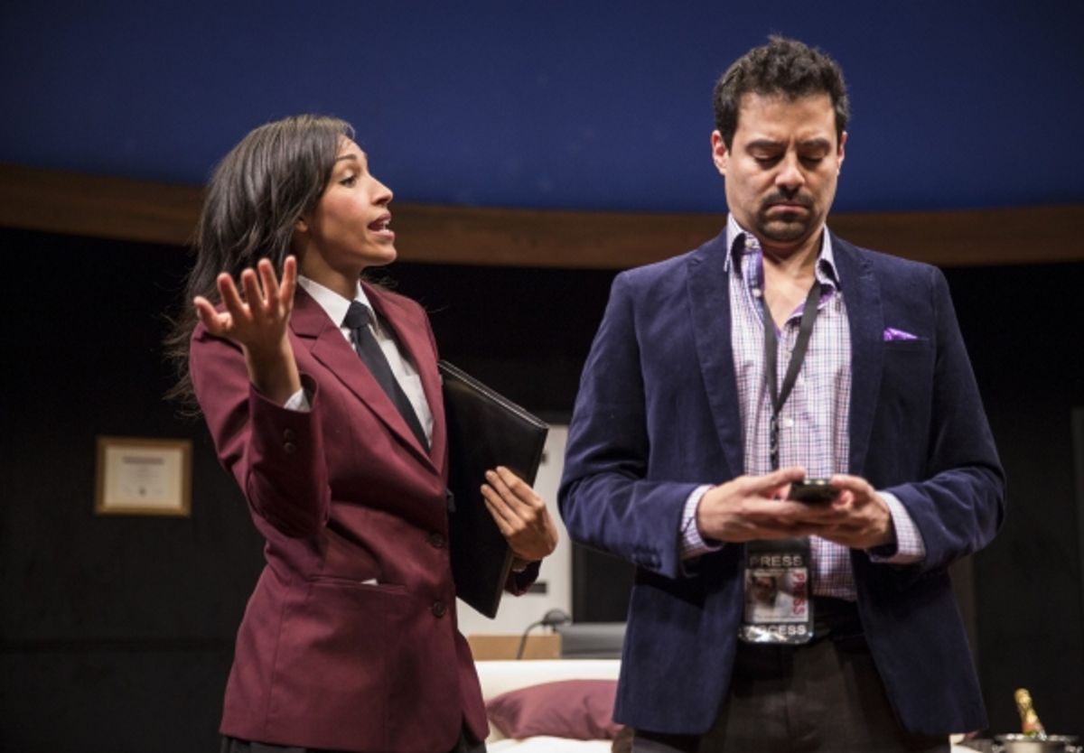 Tawny Newsome (Ella) and Juan Francisco Villa (BB) at 