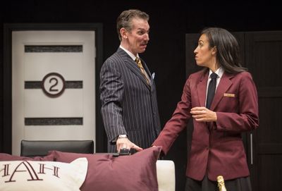 Lawrence Grimm (Mark) and Tawny Newsome (Ella)  Photo