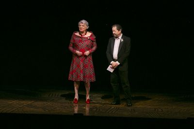 Tyne Daly and Jonathan Hadary Photo