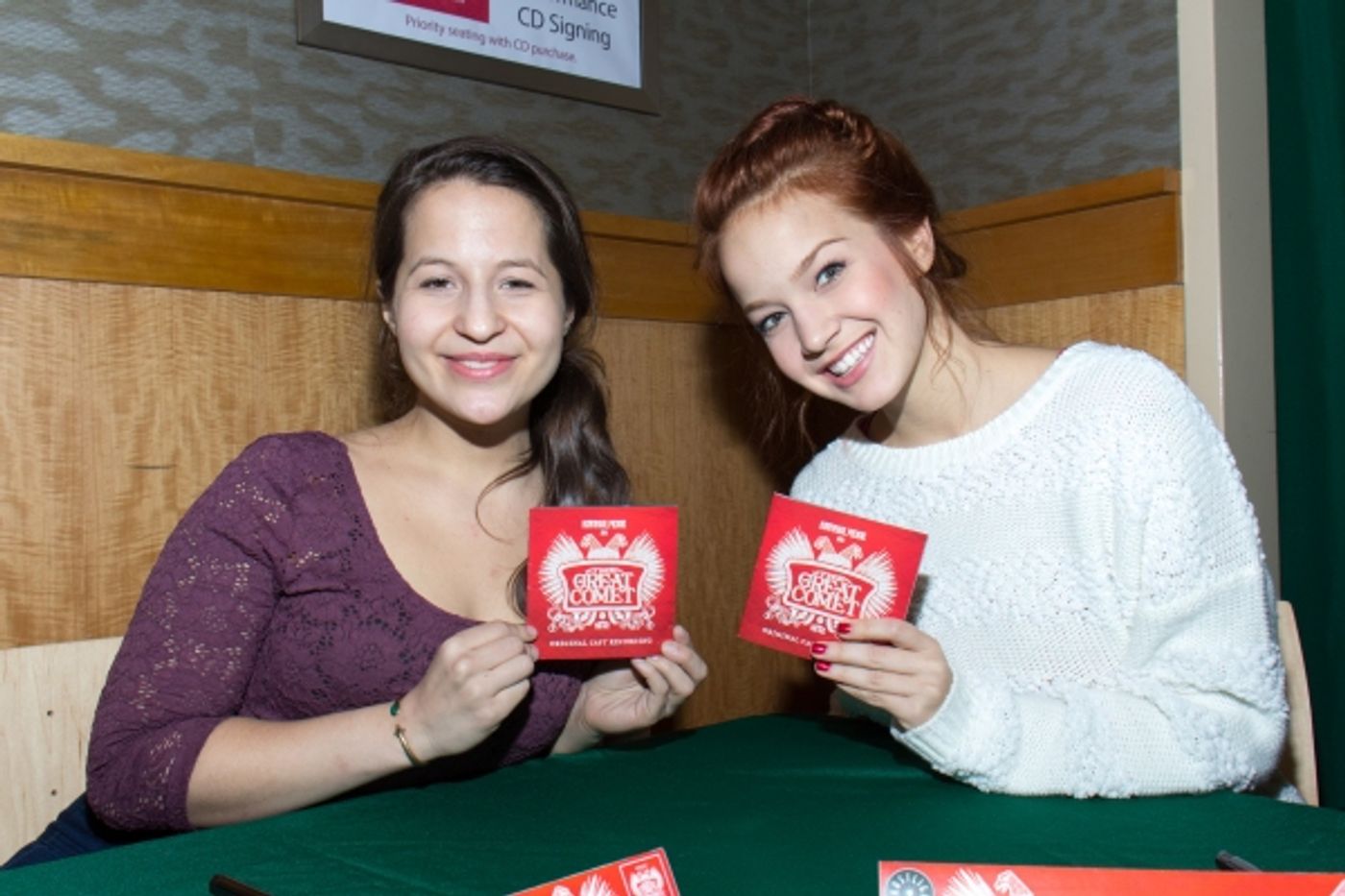 Photo Coverage: NATASHA, PIERRE AND THE GREAT COMET OF 1812 Celebrates Album Release at Barnes & Noble  Image