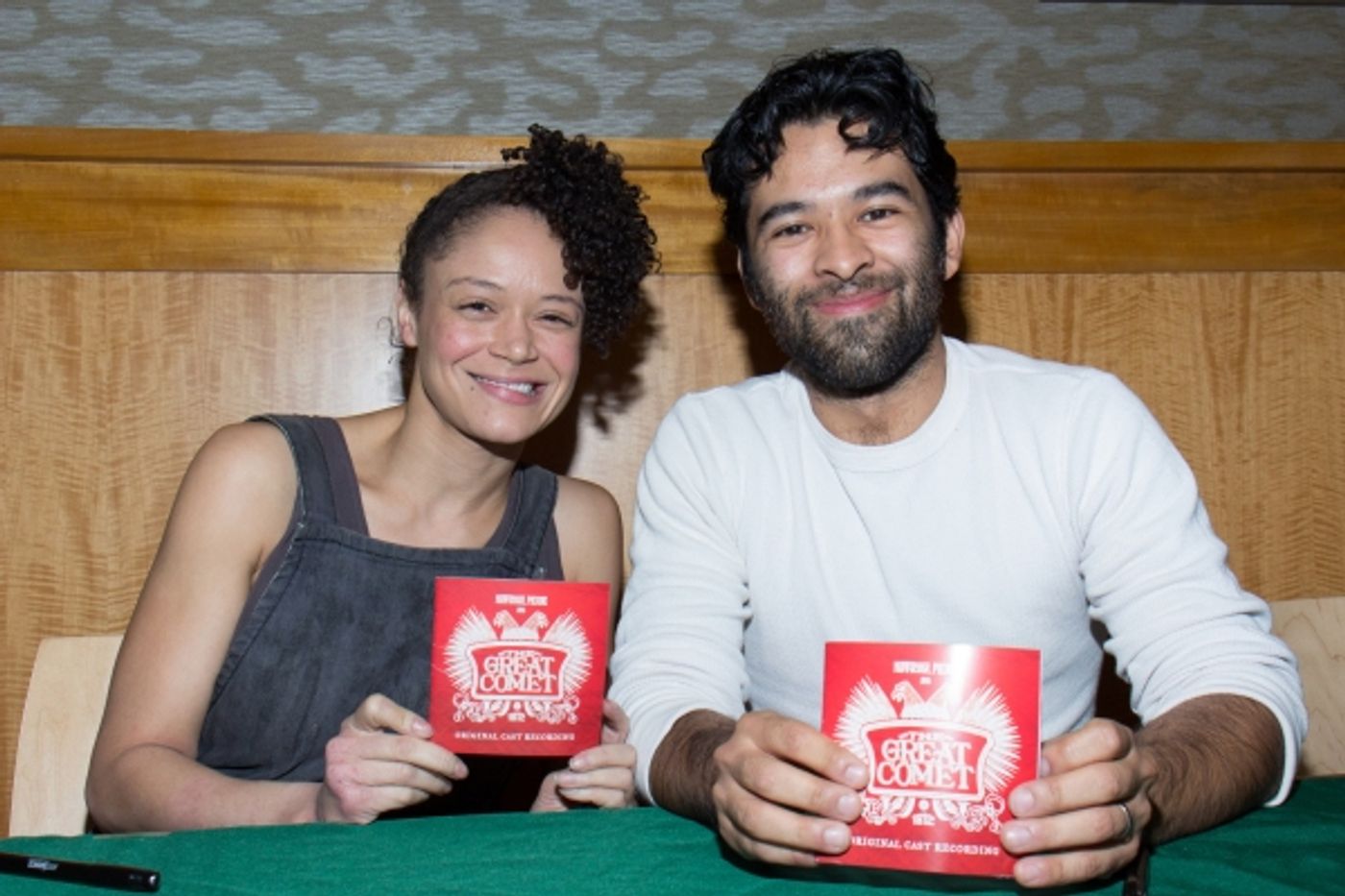 Photo Coverage: NATASHA, PIERRE AND THE GREAT COMET OF 1812 Celebrates Album Release at Barnes & Noble Photo Coverage: NATASHA, PIERRE AND THE GREAT COMET OF 1812 Celebrates Album Release at Barnes & Noble Image