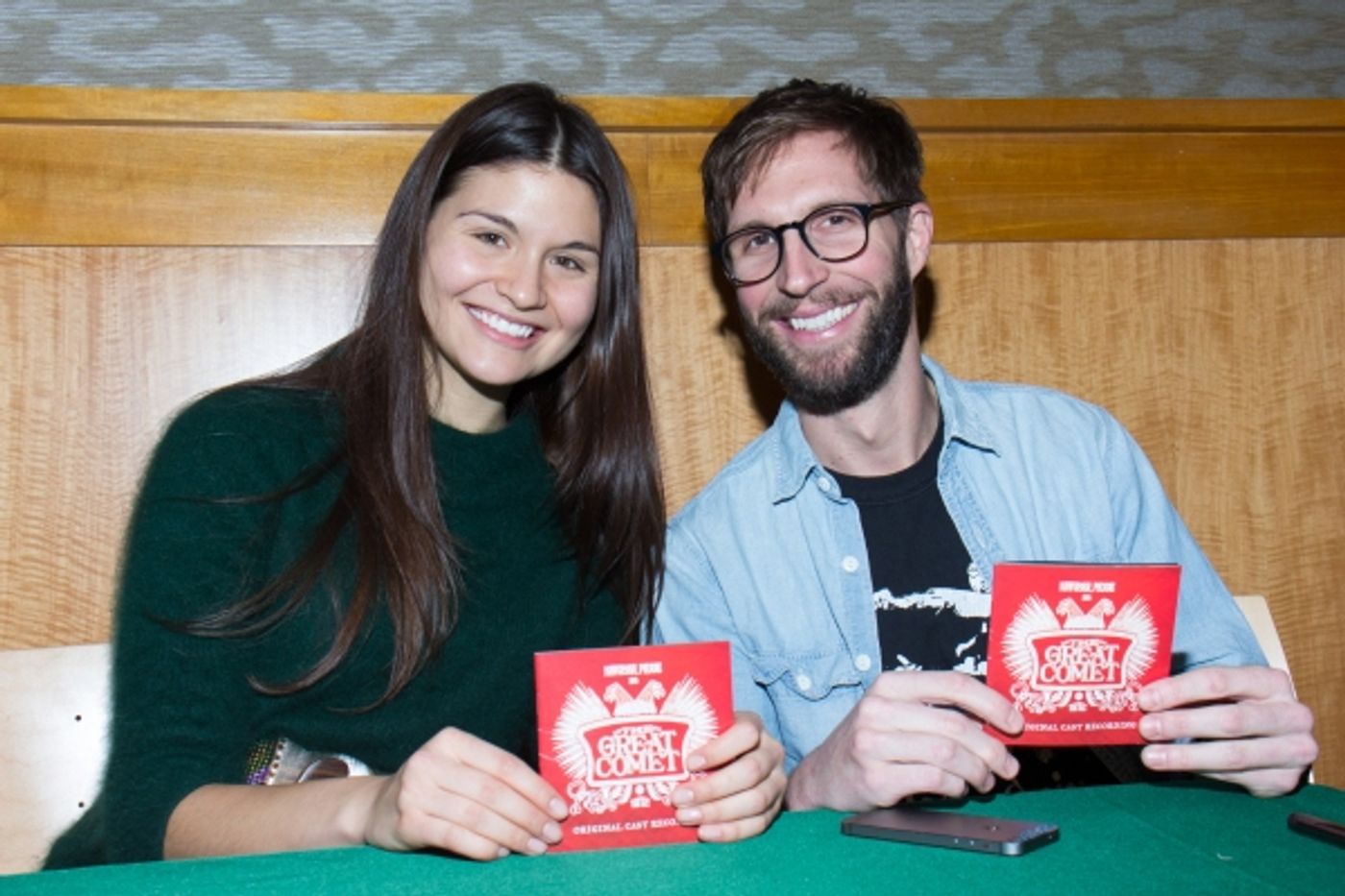 Photo Coverage: NATASHA, PIERRE AND THE GREAT COMET OF 1812 Celebrates Album Release at Barnes & Noble  Image