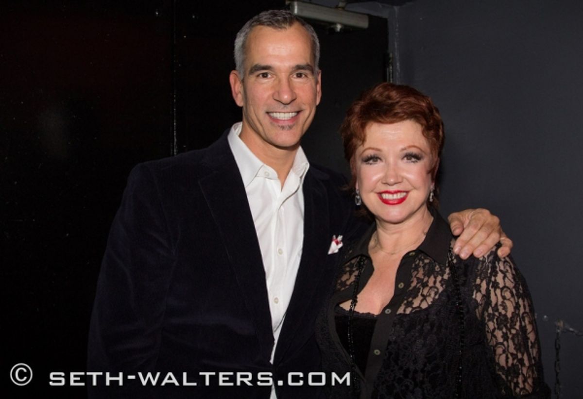 Jerry Mitchell and Donna McKechnie at 