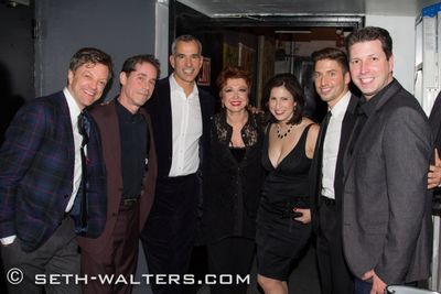 Jim Caruso, Ian Herman, Jerry Mitchell, Donna McKechnie, Nikki MacCallum, Nick Adams  Photo