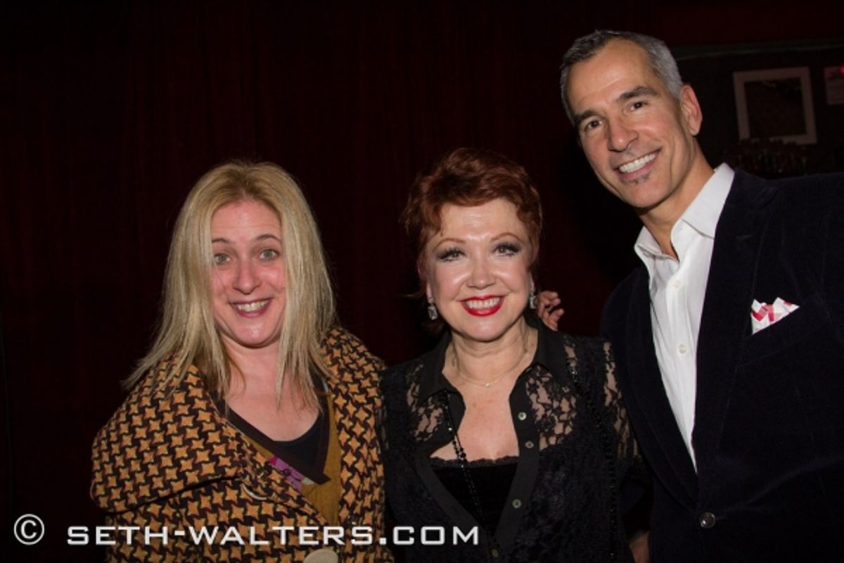 Lisa Lambert, Donna McKechnie and Jerry Mitchell at 