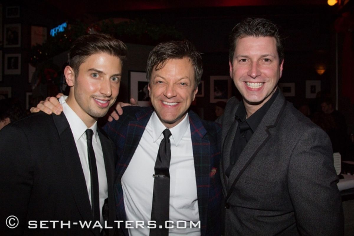 Nick Adams, Jim Caruso and Wayne Gmitter at 