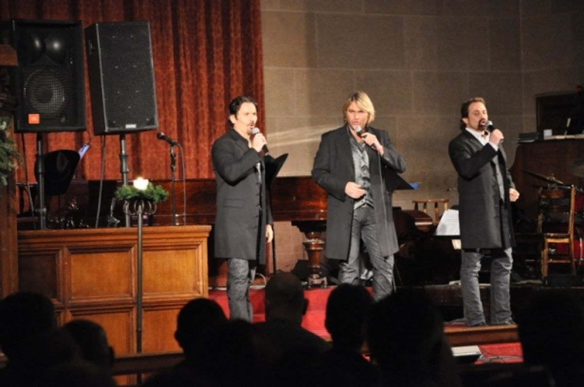 JC Wood, Marcus Collins, John Hagen at 