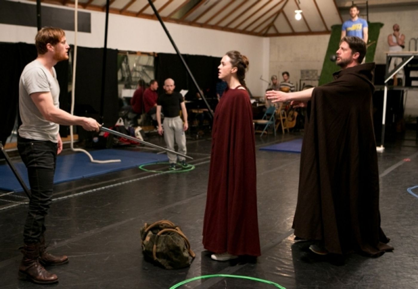 Photo Flash: First Look at Rehearsals for A.R.T.'s THE HEART OF ROBIN HOOD  Image