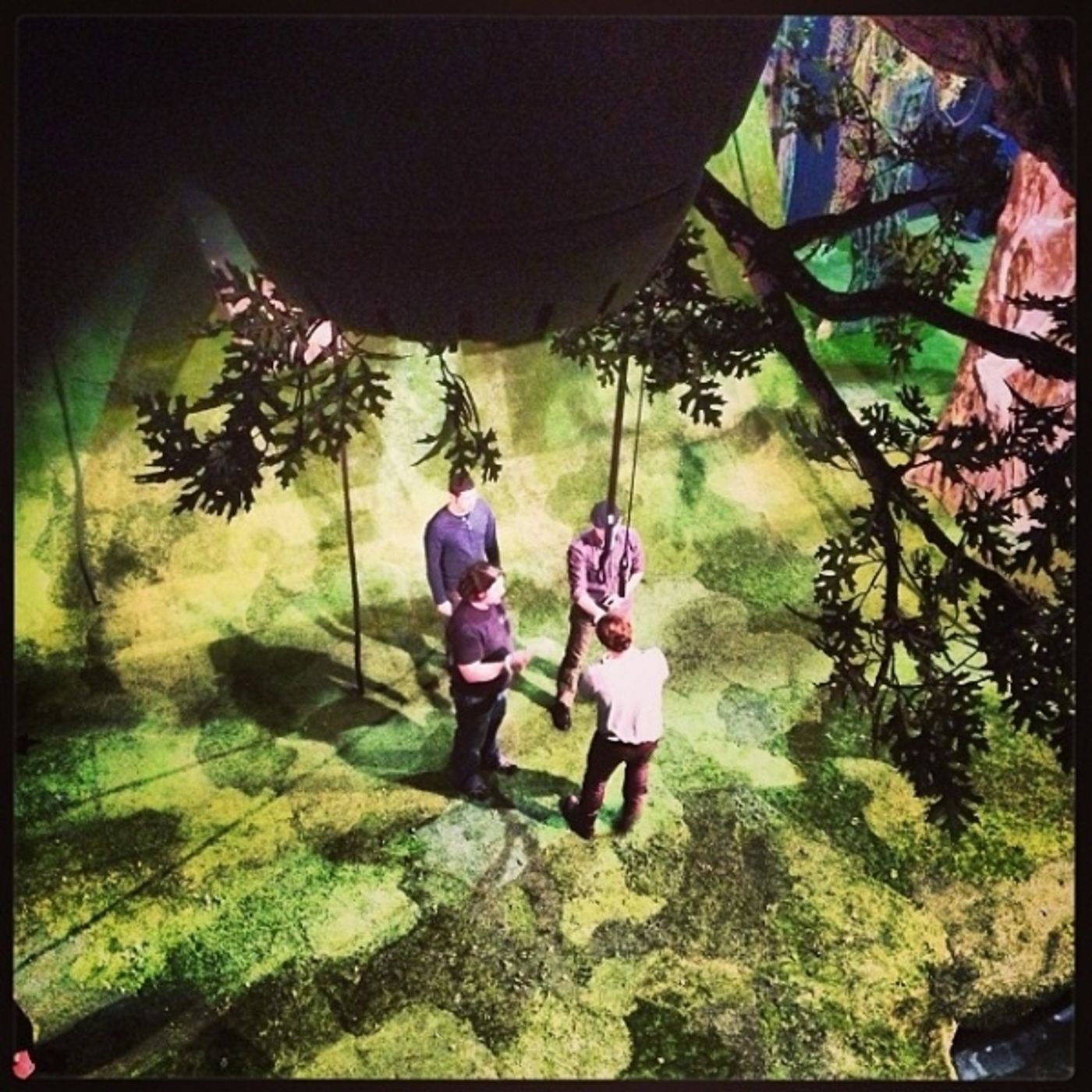 Photo Flash: First Look at Rehearsals for A.R.T.'s THE HEART OF ROBIN HOOD  Image